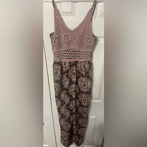 Cutest pantsuit with knit tank